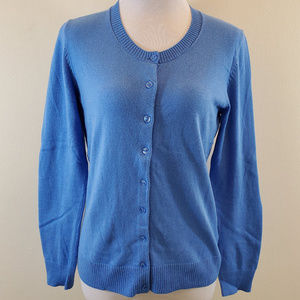Gap Peek A Blue Soft Cardigan Sweater